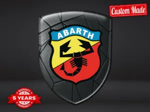 Fiat Abarth Windschutzbanner Robust Hochwertig Professionell